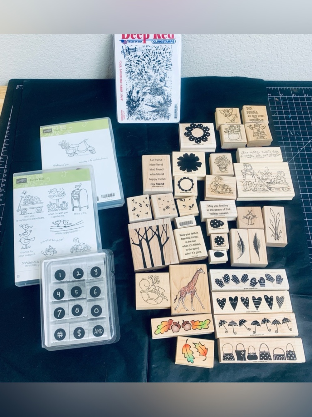 HUGE Rubber Stamp Lot #2